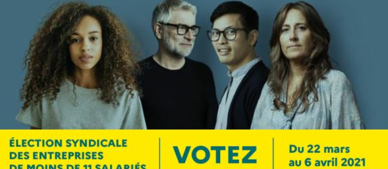 Désignez le syndicat qui vous représentera !