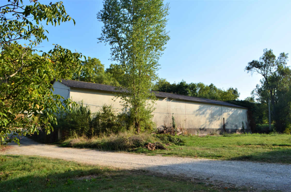 Une fois aménagé, ce centre culturel profitera d'un cadre champêtre très plaisant