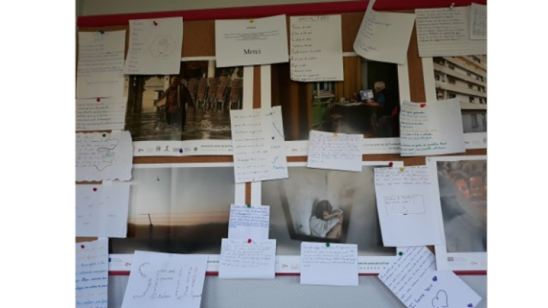 Les élèves du collège Gabriel Séailles jouent la carte de la solidarité 