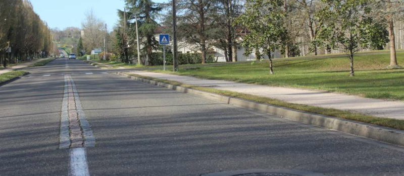 Réfection de chaussée sur la RN 524