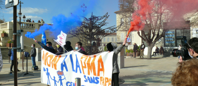 Manif contre le projet de loi bioéthique