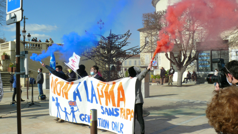 Manif contre le projet de loi bioéthique