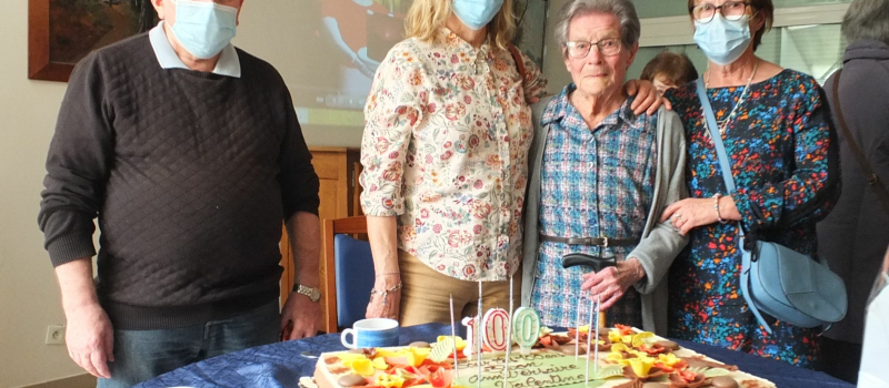100 ans d’une pensionnaire, ça se fête!