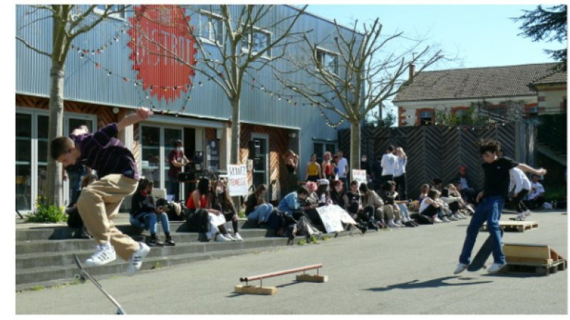 Occupation du pôle CIRCa Ciné 32 : opération Skate Contest pour remettre la jeunesse au coeur de la cité