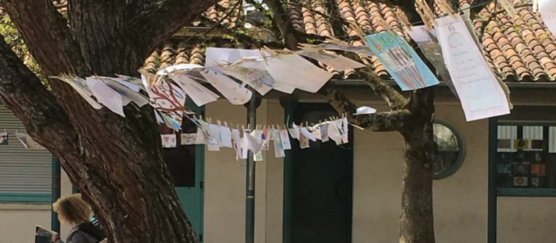 Les écoles ont fait leur " Grande Lessive "
