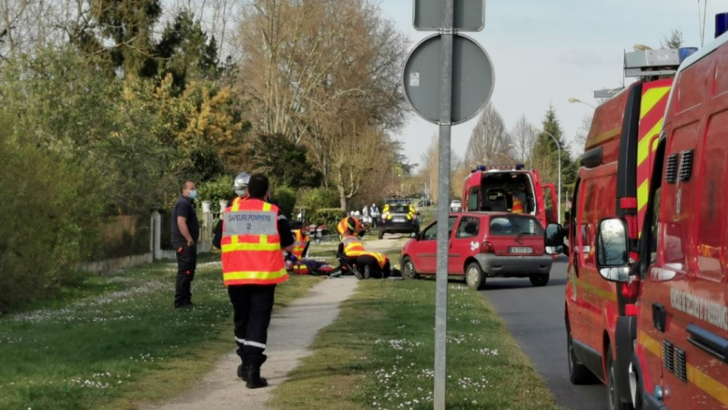 Sapeurs pompiers en stage