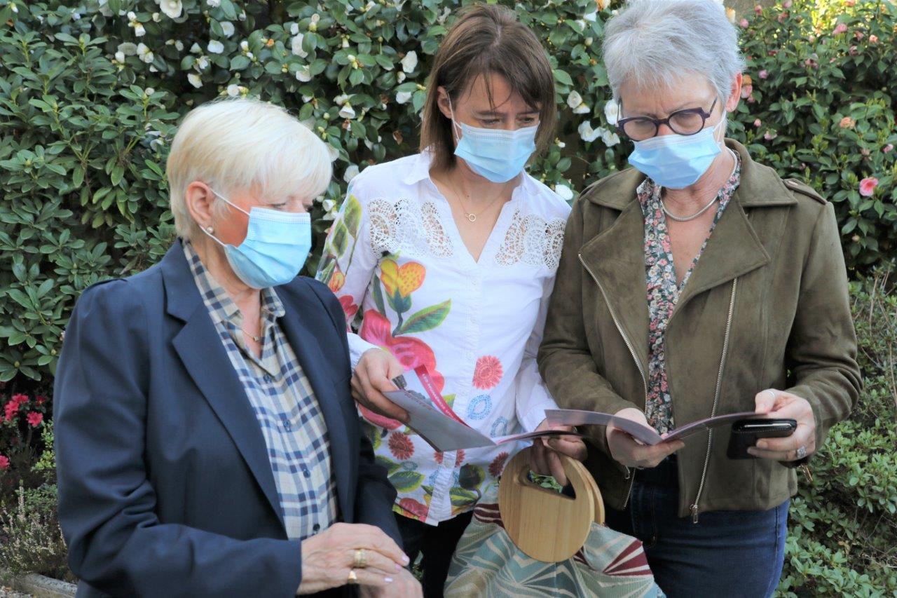 Françoise Martinez,  Isabelle Dufau et Joëlle Bernabeu - Photo Marc le Saux