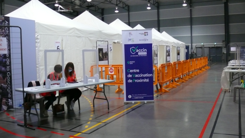 Vaccination: Ouverture d’un Centre de Grande Capacité à la salle du Mouzon à compter du 1er avril