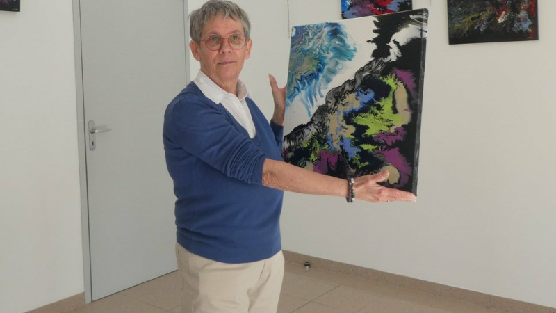 A la découverte du pouring avec Evelyne Cousse 