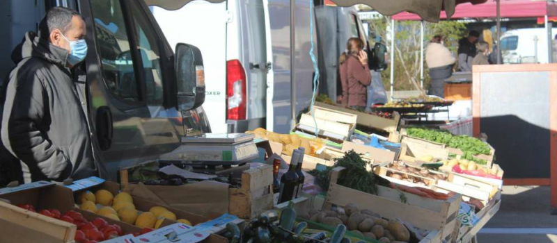 Le marché du mercredi a repris