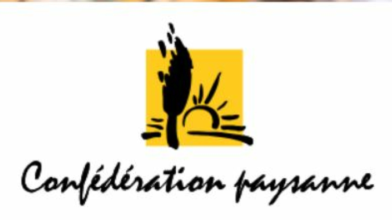 La Confédération paysanne lance un cri d'alarme 