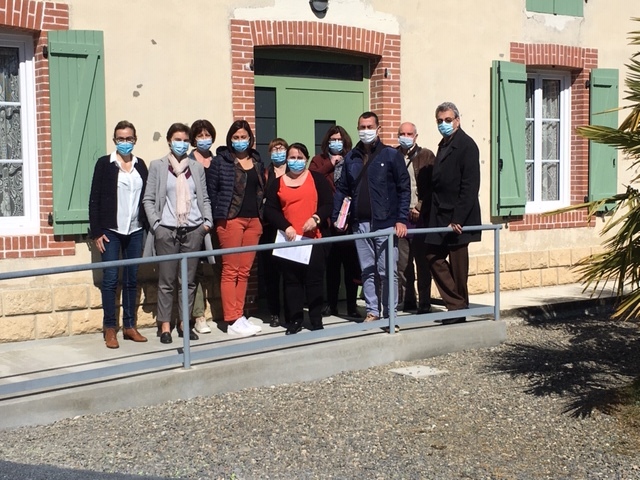 Visite de conformité menée par l’ARS et le Conseil Départemental du Gers. crédit photo EHPAD Bel Adour