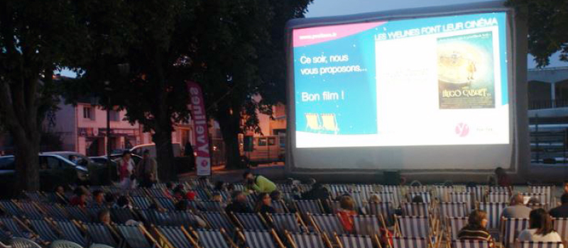 Du “Cinéma Hors les Murs” et en "Drive in"