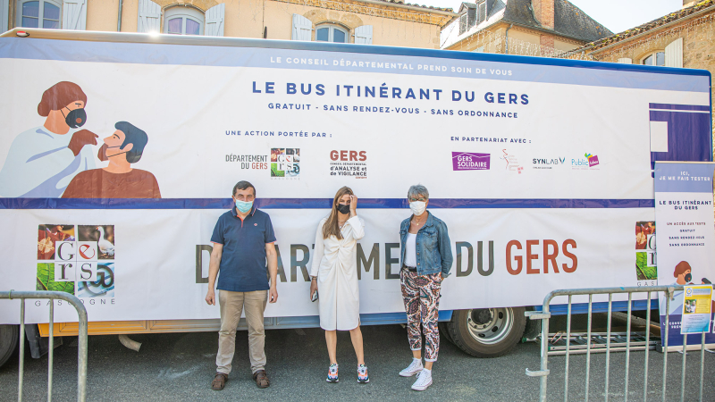 Une petit dépistage Covid après avoir fait vos courses ?