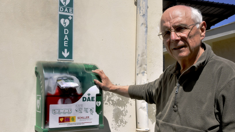 Un nouveau défibrillateur au service de la population 