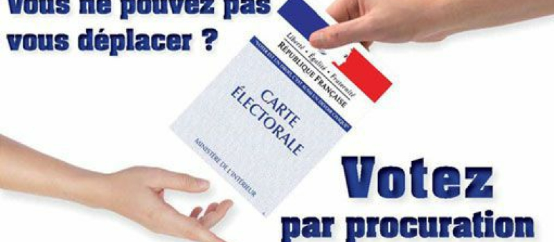 Pensez à la procuration!