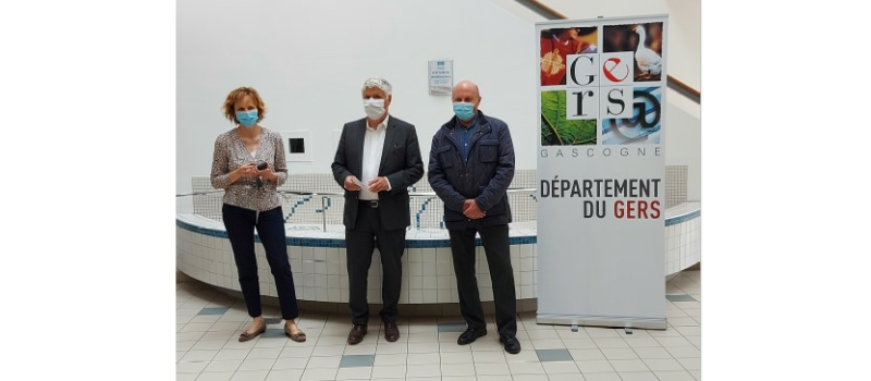Philippe Martin lance la réouverture du centre thermal de Castéra-Verduzan dès le 7 juin 2021