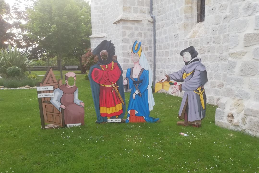 La scène du paréage