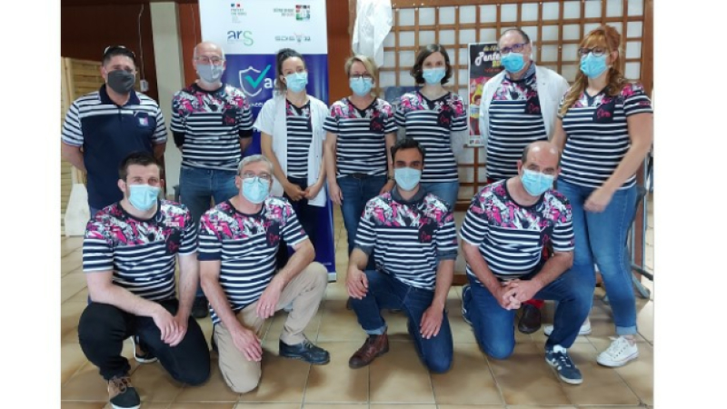Le centre de vaccination aux couleurs de Pentecôtavic!