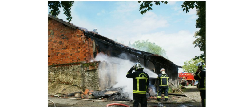 Incendie à Castillon-Debats et autres faits divers