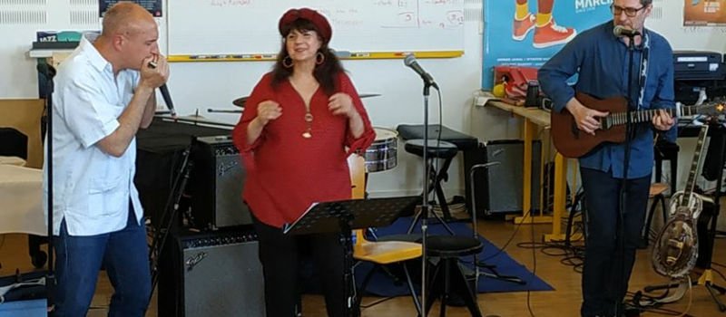 Concert de Blues au collège Aretha Franklin