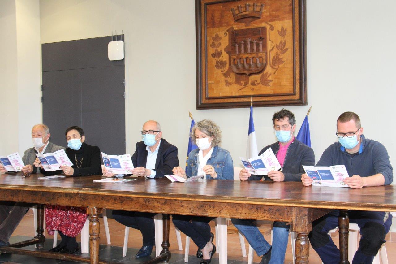 Les participants à la Conférence de Presse, pour le lancement de cette semaine - Photos Marc Le Saux