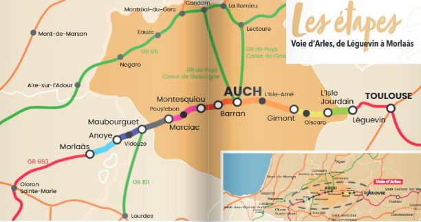 Le GR 653 de Léguevin à Morlaàs