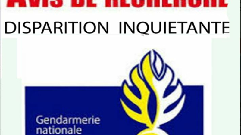 La gendarmerie communique sur une disparation inquiétante