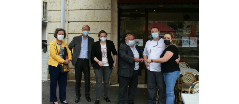 La Chambre des Métiers remet un chèque aux entreprises impactées par les inondations de décembre