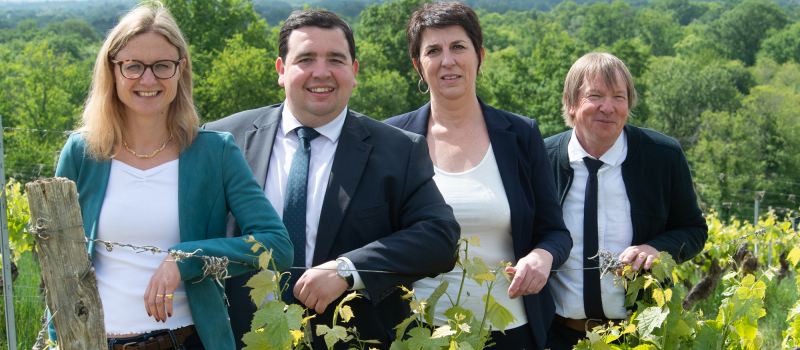 Isabelle Tintané et Vincent Gouanelle en tournée dans le Grand Armagnac 