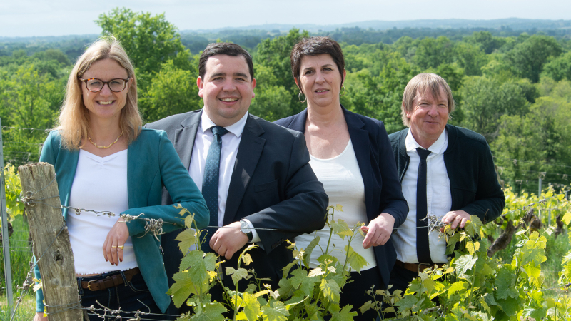 Isabelle Tintané et Vincent Gouanelle en tournée dans le Grand Armagnac 