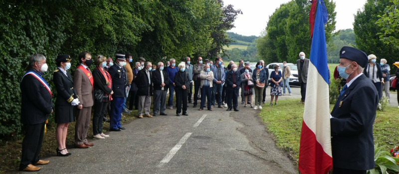 Toujours la même émotion lors de la commémoration du 8 juin 1944