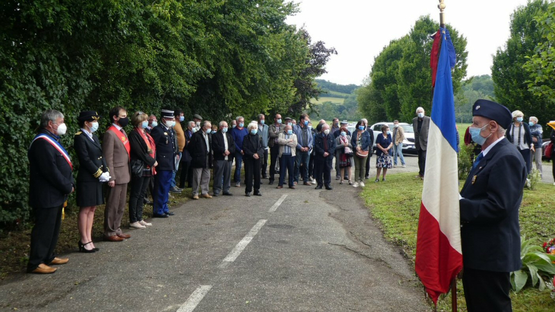 Toujours la même émotion lors de la commémoration du 8 juin 1944