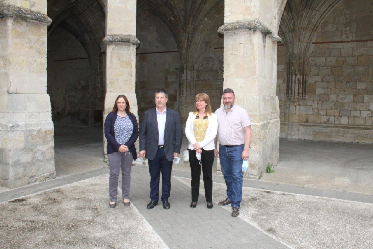 Frédérique Barréra Brossard, Thierry Sacré, Isabelle Sapin et Anthony Lucy- Photo Marc Le Saux