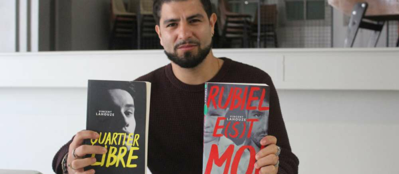 Vincent Lahouze a présenté ses livres