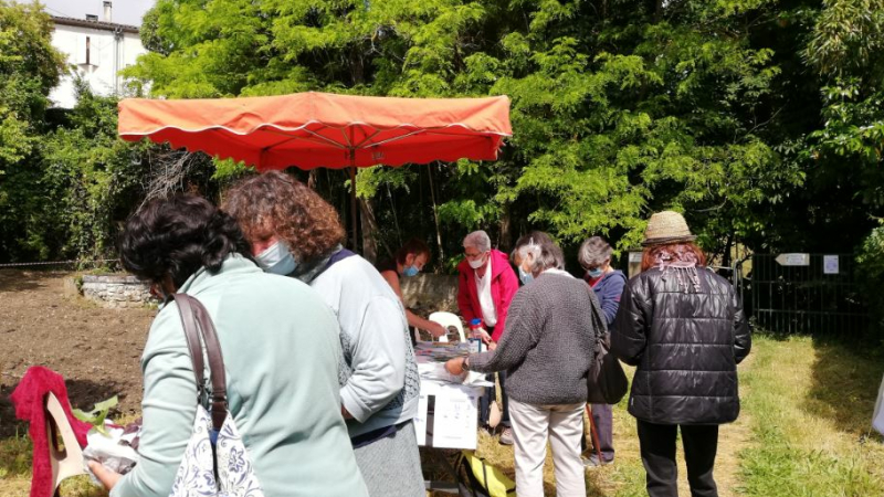Le jardin des Remparts s'est animé lors de la journée de l'environnement