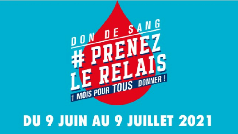 Etablissement Français du Sang : lancement de la campagne "Prenez le relais"