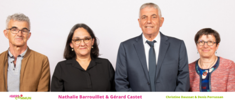 La liste "Gers en Commun" pour le canton de Pardiac Rivière Basse à la rencontre des électeurs