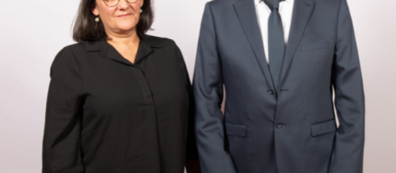 les candidats de Gers en commun en visite avec le Sénateur