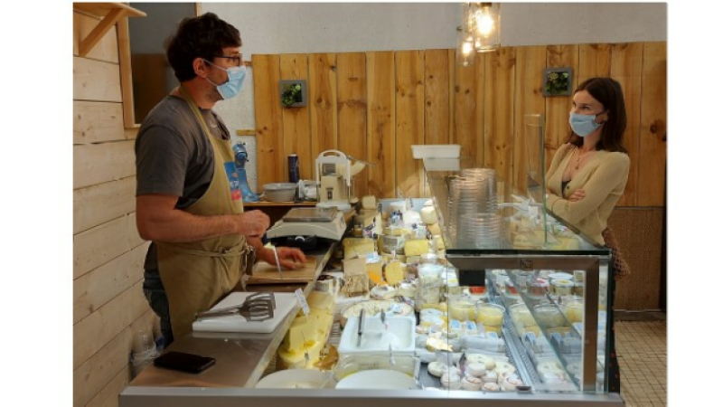 Nouveau ! Du vin et du fromage chez "Les Potagers de Mourède"!