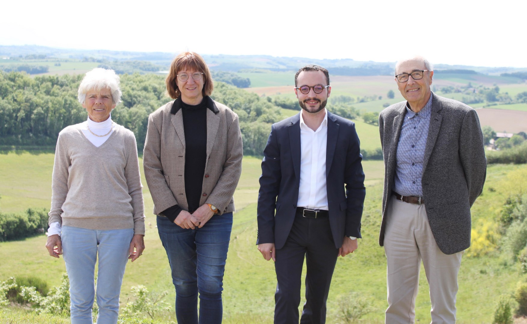 Les candidats et leurs suppléants