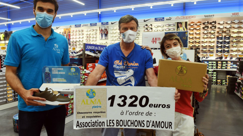 Les bouchons d'amour, Intersport et Alma Planète ensemble contre l'handicap