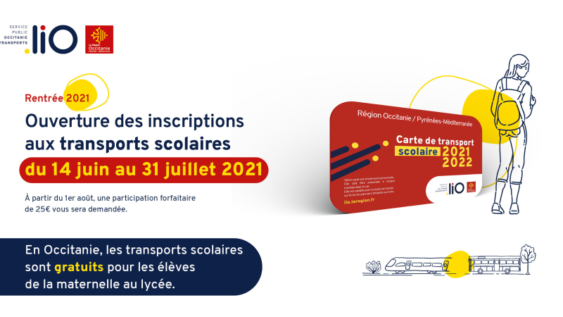 Modalités d'inscription pour les transports scolaires