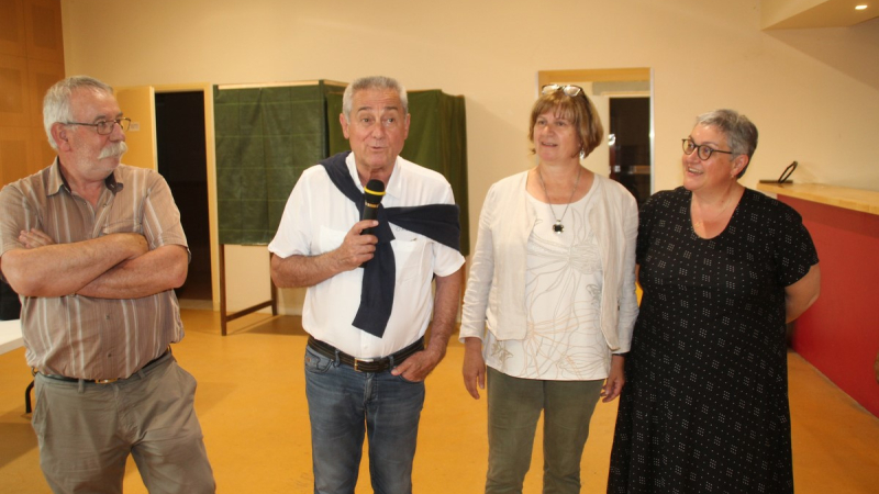Francis Dupouey et Céline Salles réélus
