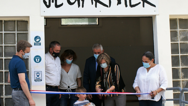L'ESPACE JEAN-LUC GARNIER ENFIN INAUGURE