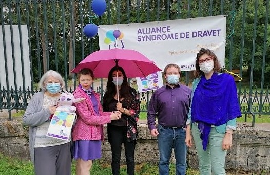 De gauche à droite, Docteur Isabelle Millot, psychiatre de l’établissement, Joséphine, Anissa Maamor, qualiticienne, David Dumont, chef comptable, et Audrey Fayet, infirmière coordinatrice