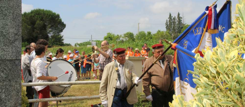 Cérémonie de commémoration des martyrs du 3 juillet 1944