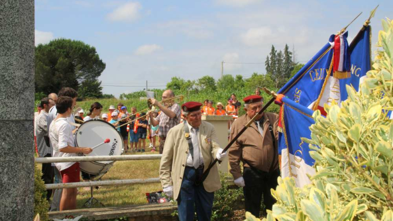 Cérémonie de commémoration des martyrs du 3 juillet 1944