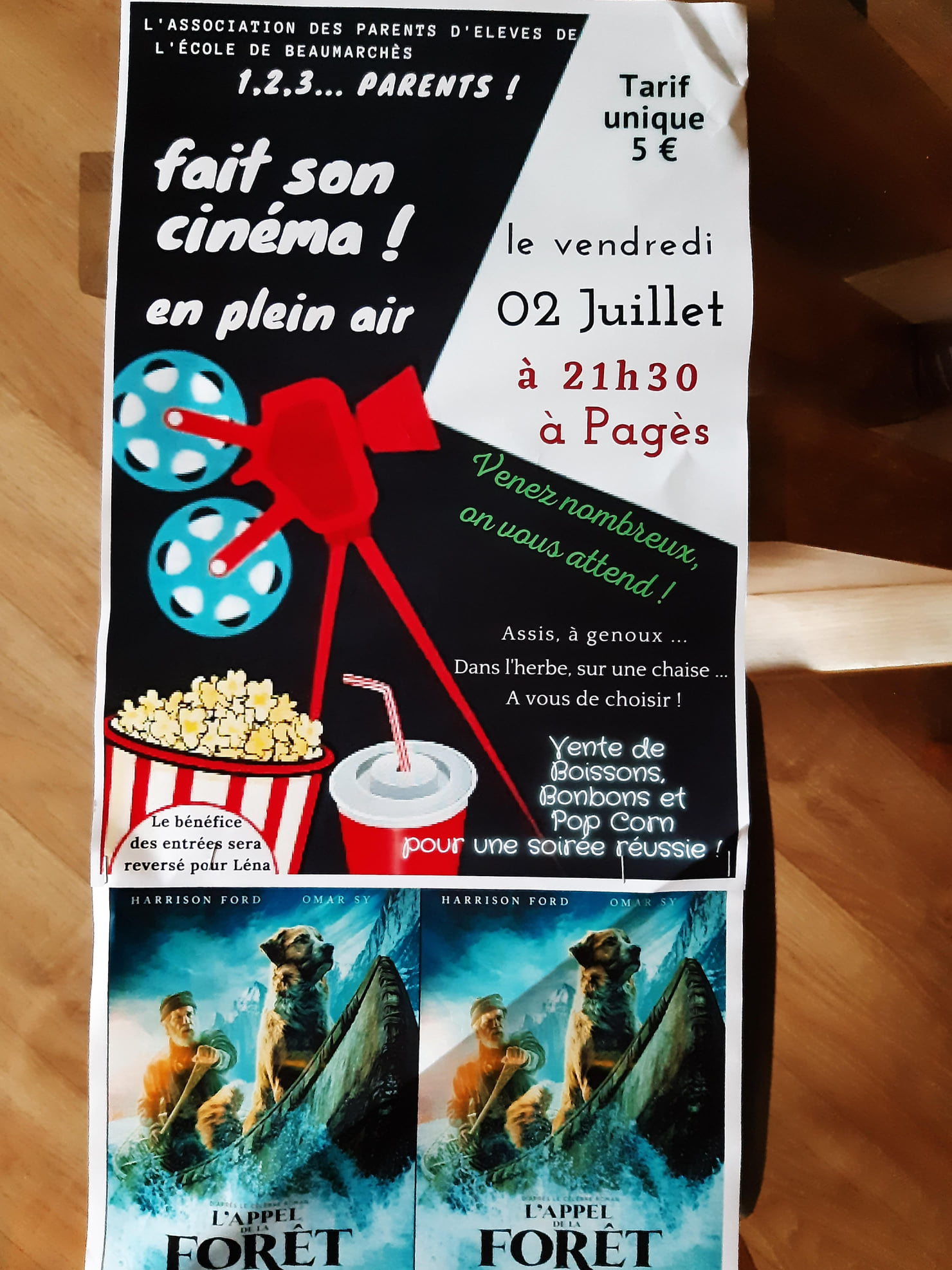 une belle affiche pour une belle initiative