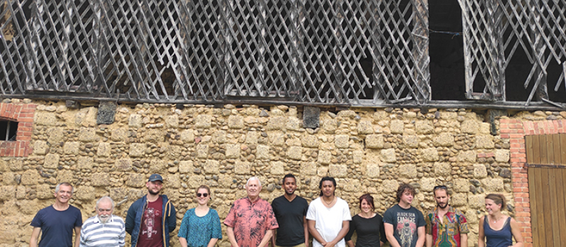 Le GRETA d’Auch en visite sur le site emblématique du Terrassé à Saint Elix-Theux